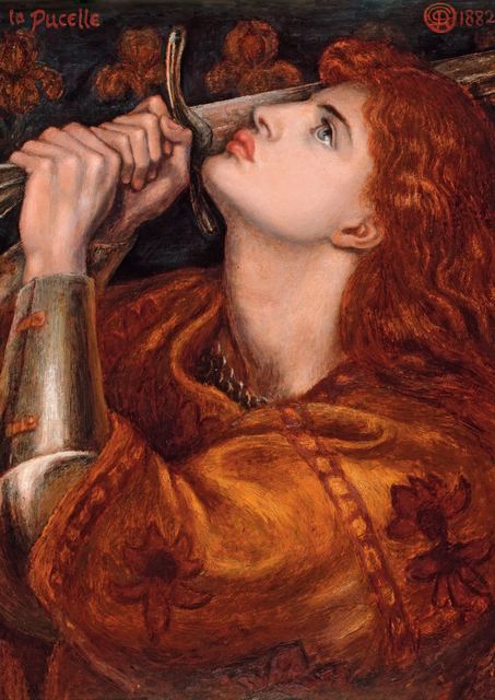 Joan of Arc by Dante Gabriel Rossetti