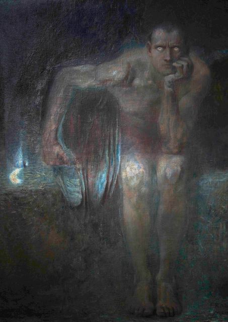 Lucifer by Franz von Stuck