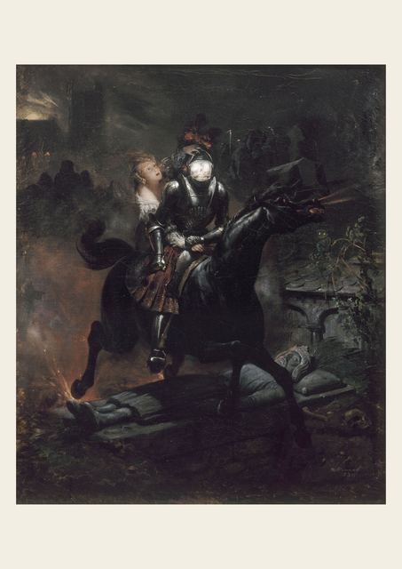 The Ballad of Lenore by Horace Vernet
