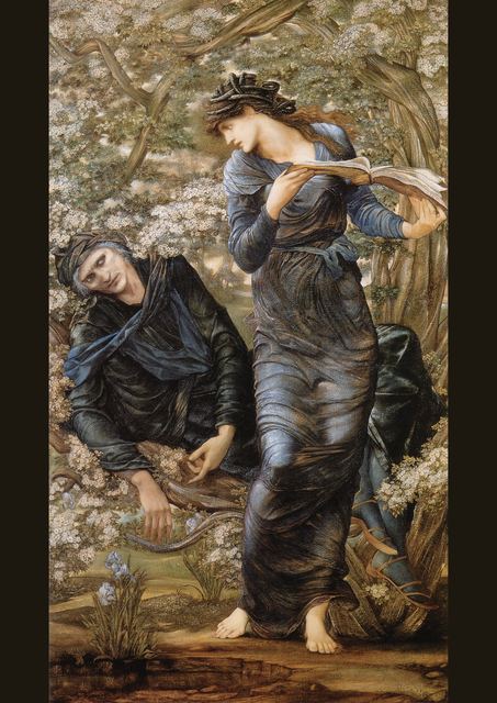 The Beguiling of Merlin by Edward Burne-Jones