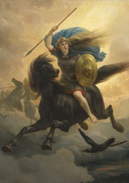 The Valkyrie by Peter Nicolai Arbo